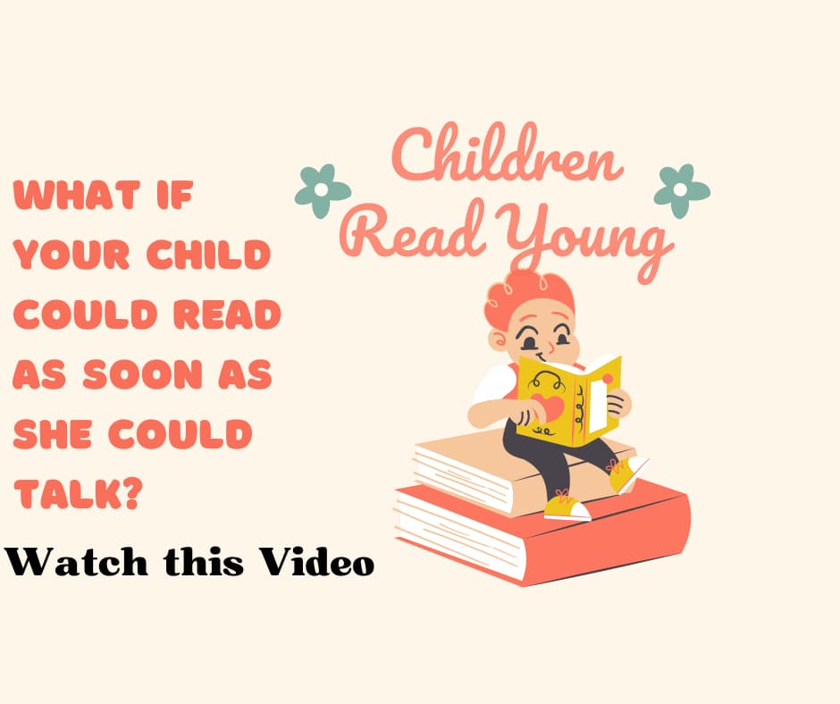 Teach Your child to read early to give her an edge in life