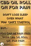 CBD OIL ROLL ON FOR PAIN
