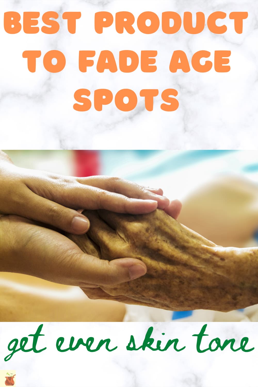 Get rid if age spots on hands