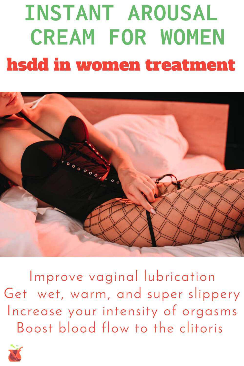 Clitoral arousal gel to instantly put you in the mood to respond to sexual stimulation and enjoy intense climax