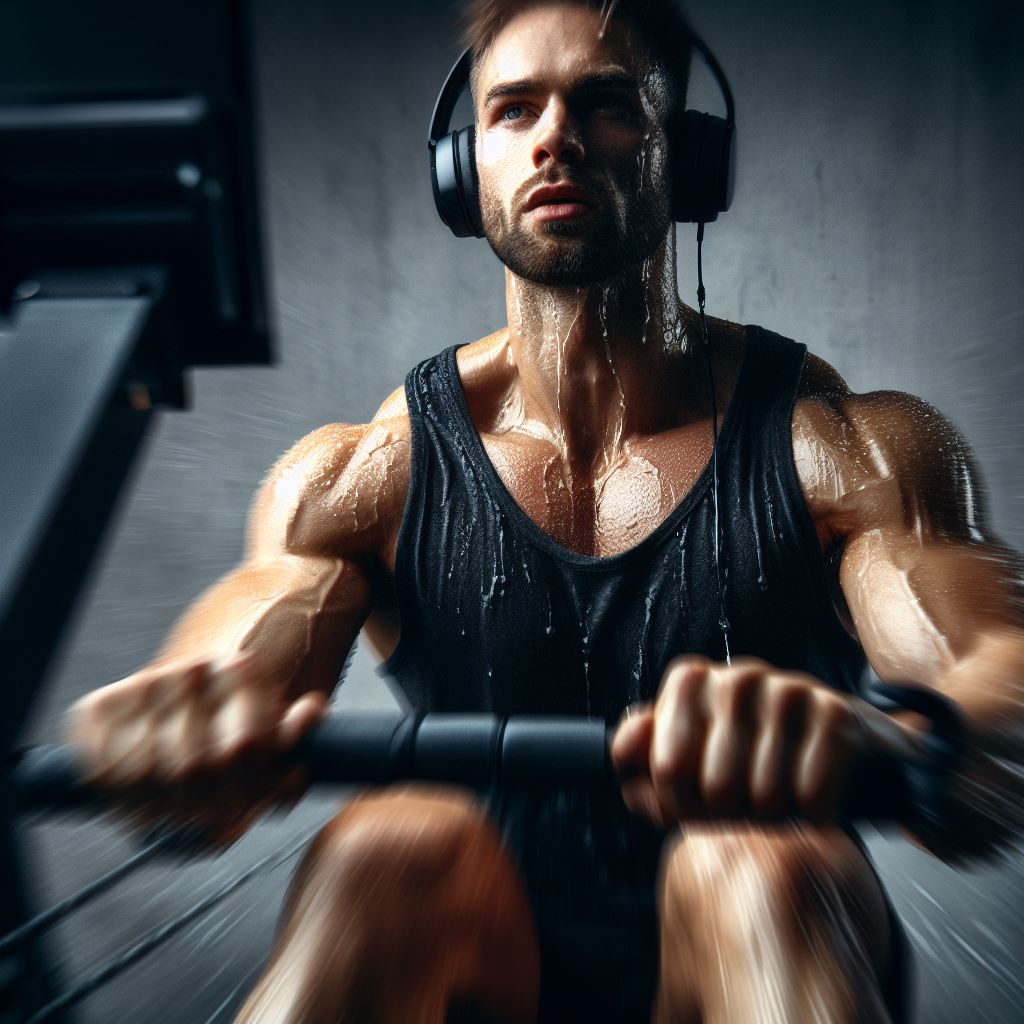 water rowing machine